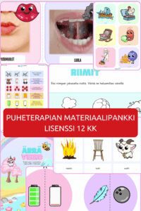 760460 puheterapian materiaalipankki kansi