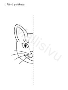 340413 Kuperkeikka peilikuva kissa